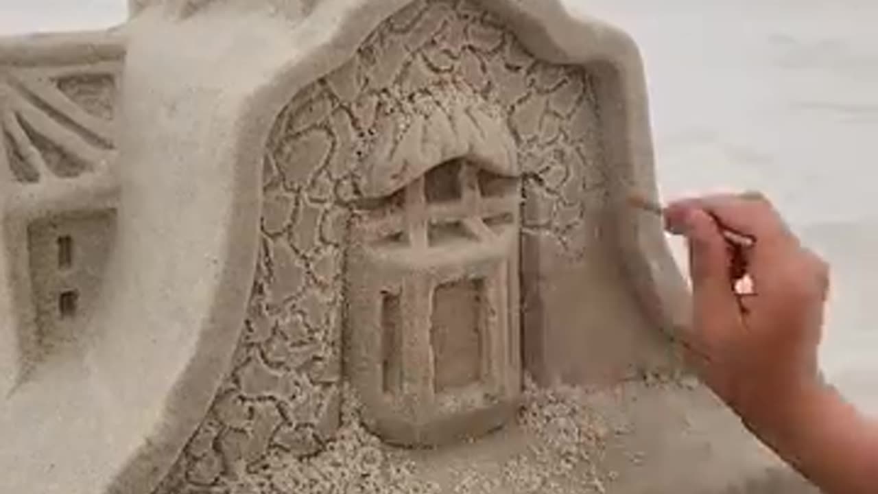 Sand building