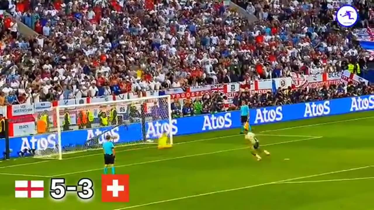 Penalty England vs Switzerland 5-3 In Shootout