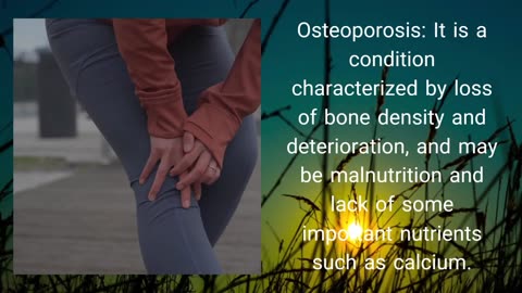 Malnutrition and Bone diseases