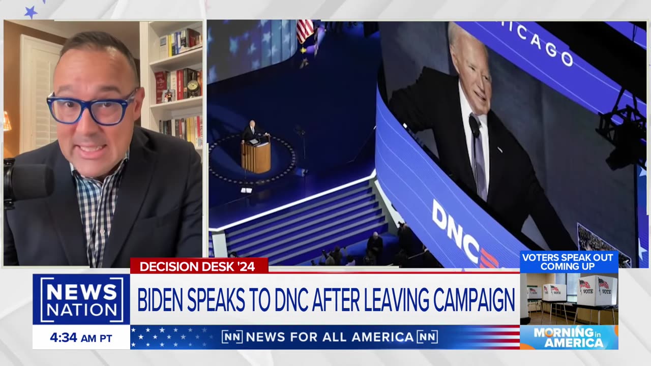 Democrats are more unified behind Harris than Biden: Political commentator | Morning in America