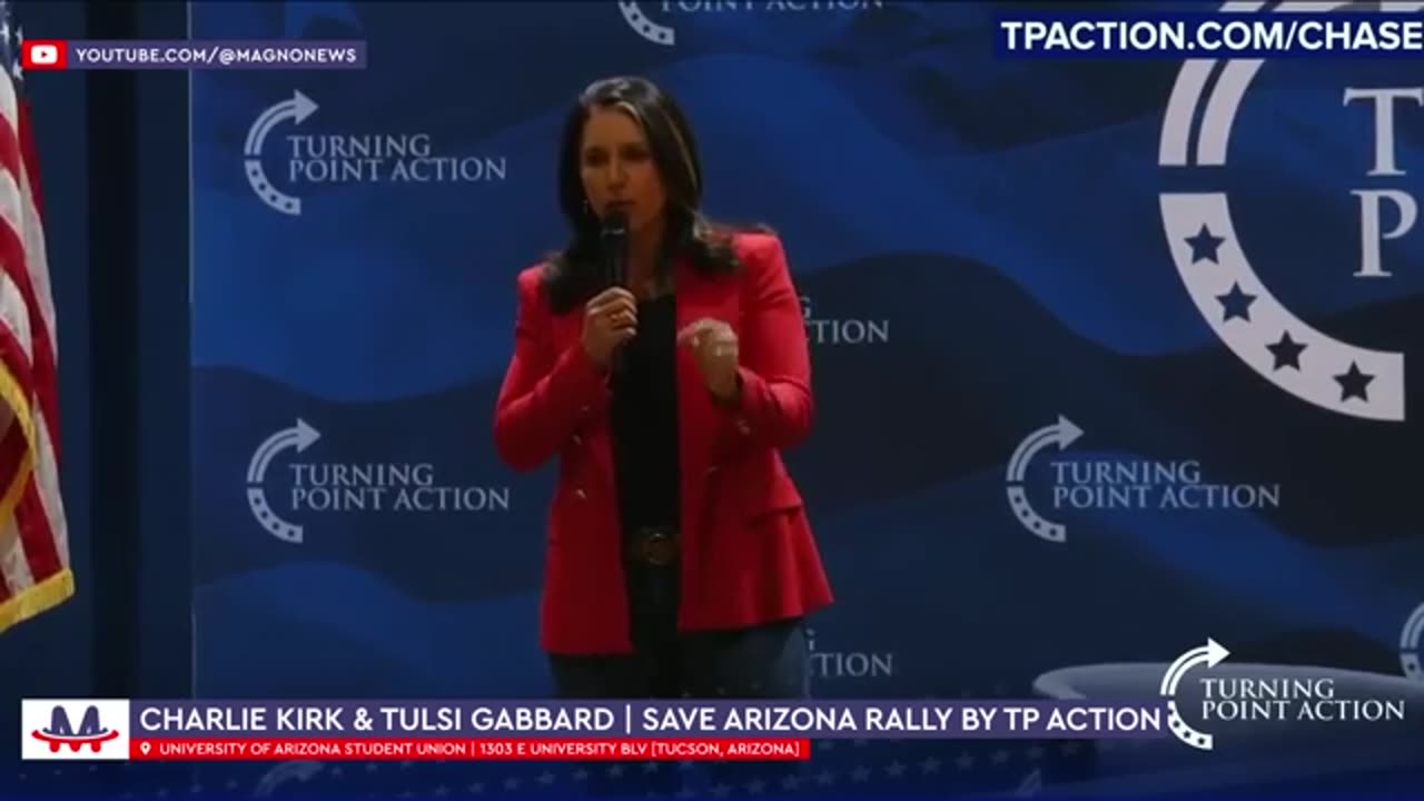 Tulsi Gabbard: Why You Must Vote For Donald Trump This Election!