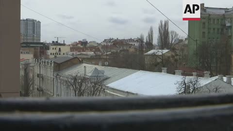 Blast audible in Kyiv as Ukraine capital braced