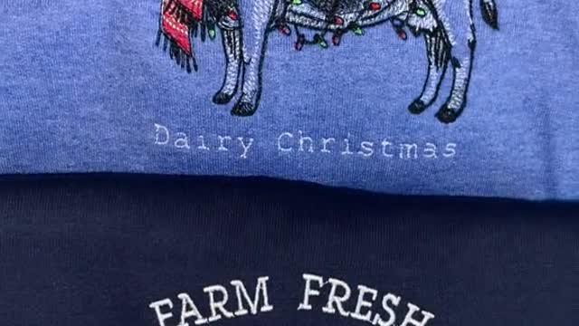 FARM FRESHChsistmas Teees