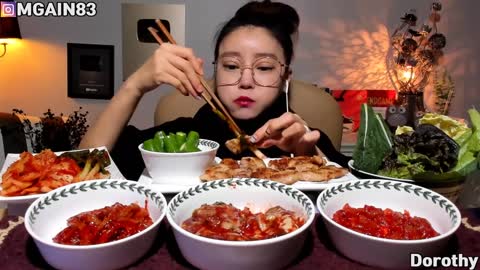 Korean mukbang