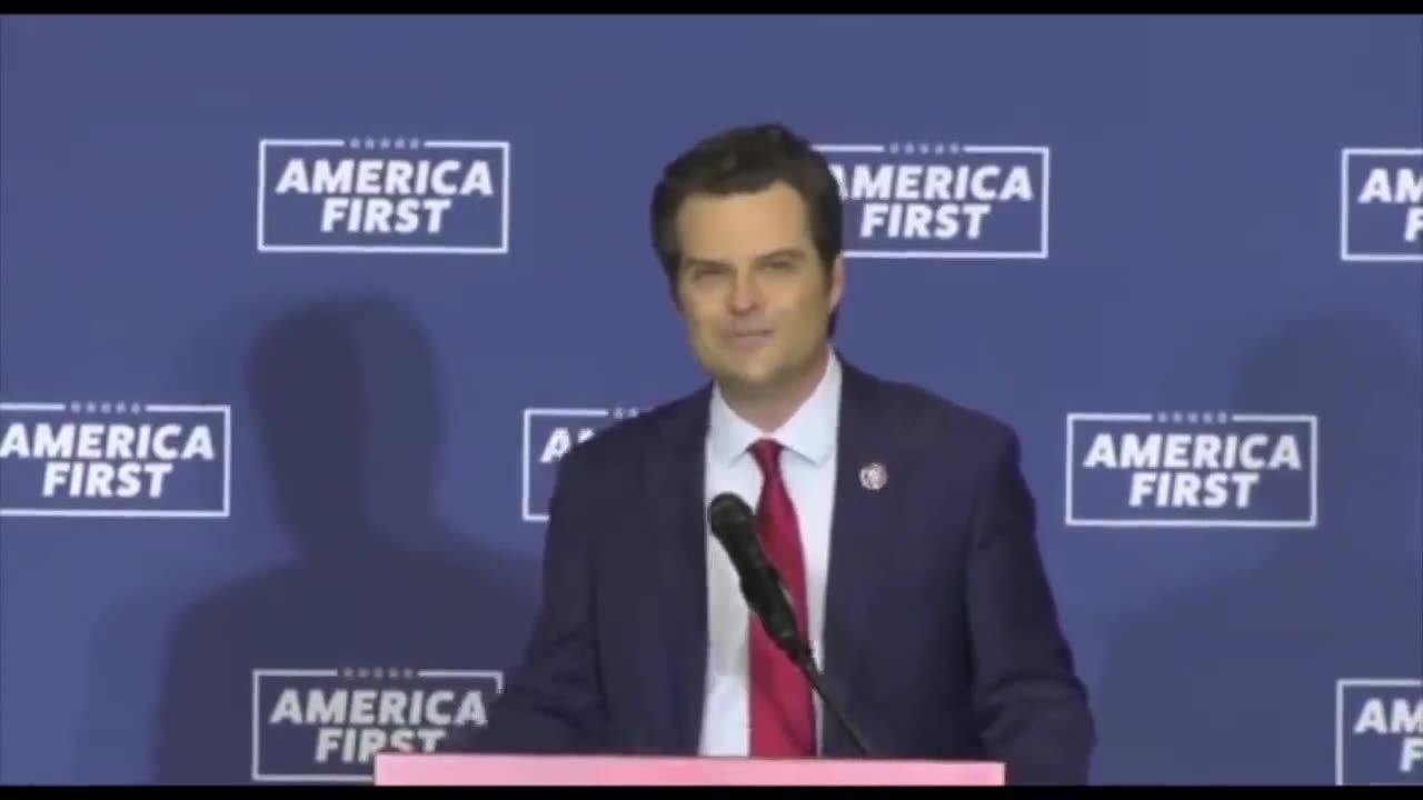 I'm So Sick Of Him Matt Gaetz Slams Dr Fauci At America First Rally