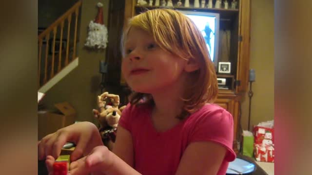 Little Girl Learns She Can't Lie To Santa