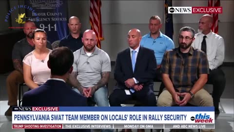 A SWAT officer reported that there was “no communication with the Secret Service.”