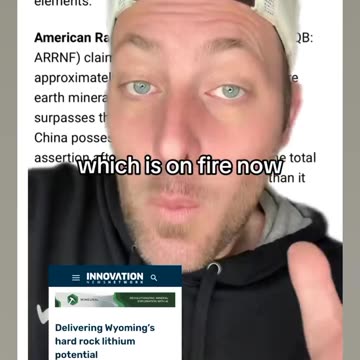 The mysterious fires in Wyoming.