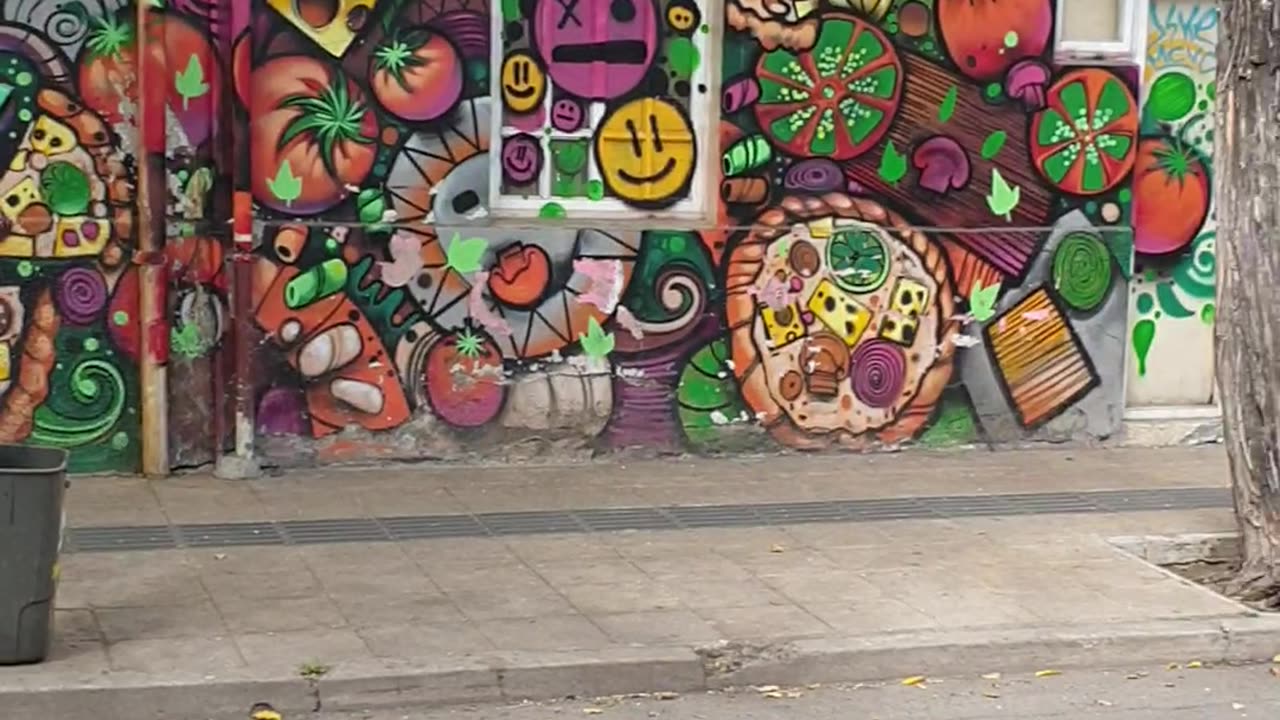 Street Art in Santiago, Chile 🎨🏙️🇨🇱