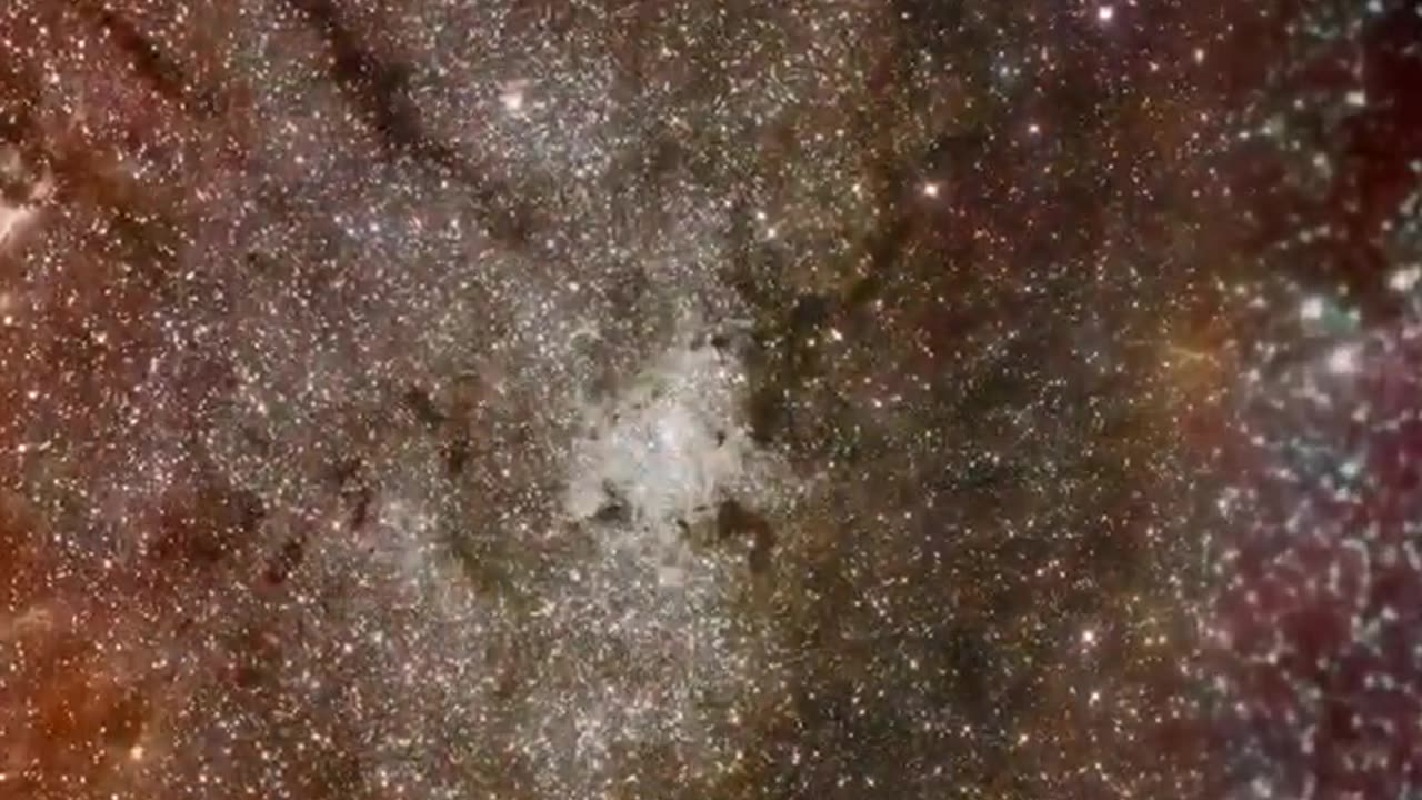 Center of our Milky Way Galaxy - Hubble #shorts