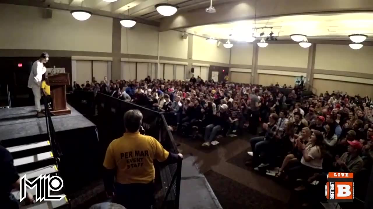 023 - MILO @ UW-Milwaukee 2016. Master Baiters, The Liberals Keeping Americas Race War Alive