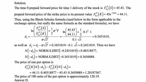 Exam IFM exercise for June 22, 2021