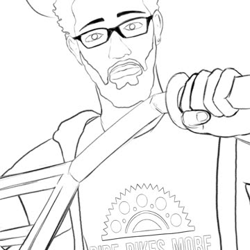 What If Kendrick Lamar Rode Bikes? 2D Animation with "Not Like Us"