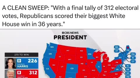 Biggest White House win since Reagan