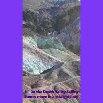 What’s Causing the Stones to Move in Death Valley?