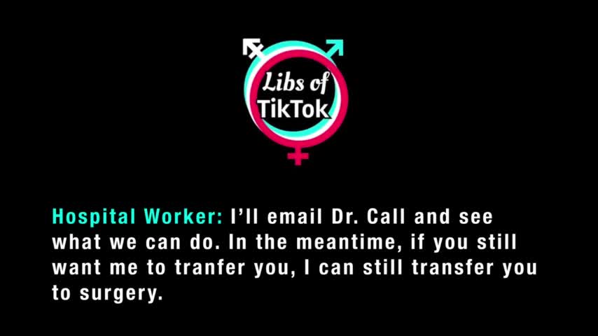 AUDIO: Children's Hospital Admits to Performing Hysterectomies on Trans Minors.