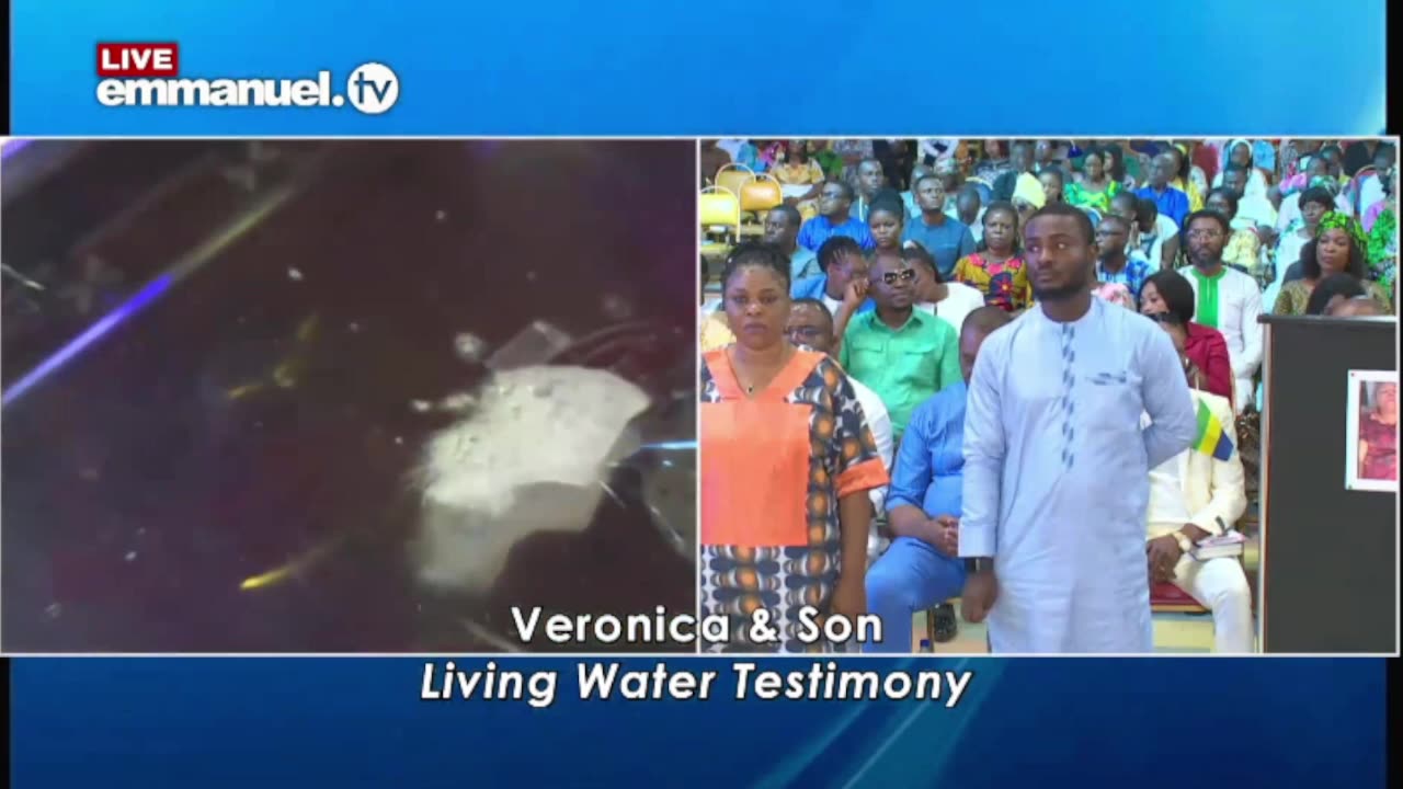 Veronica & Son and Queen Anioniting Water Testimony