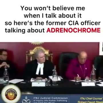Former CIA Officer talks about Adrenochrome