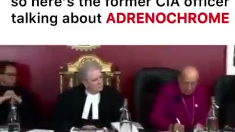 Former CIA Officer talks about Adrenochrome