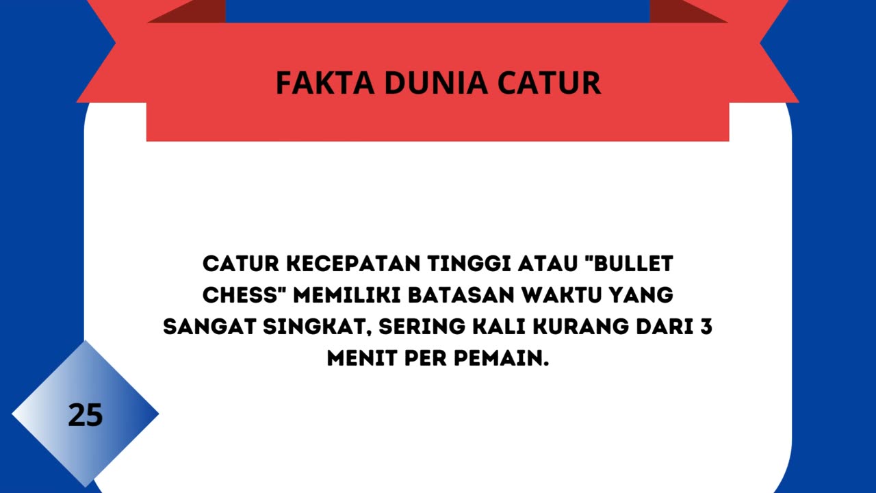 Fakta Unik dan Menarik Dunia Catur