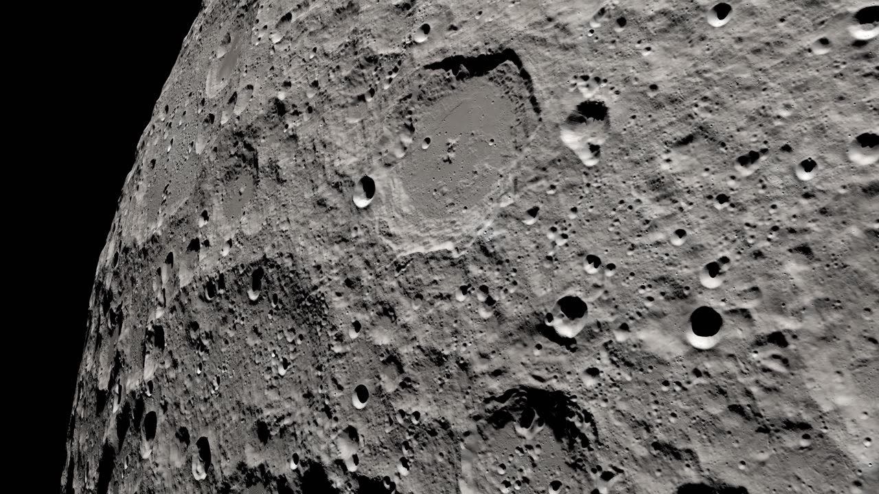 Apollo 13 view of Moon