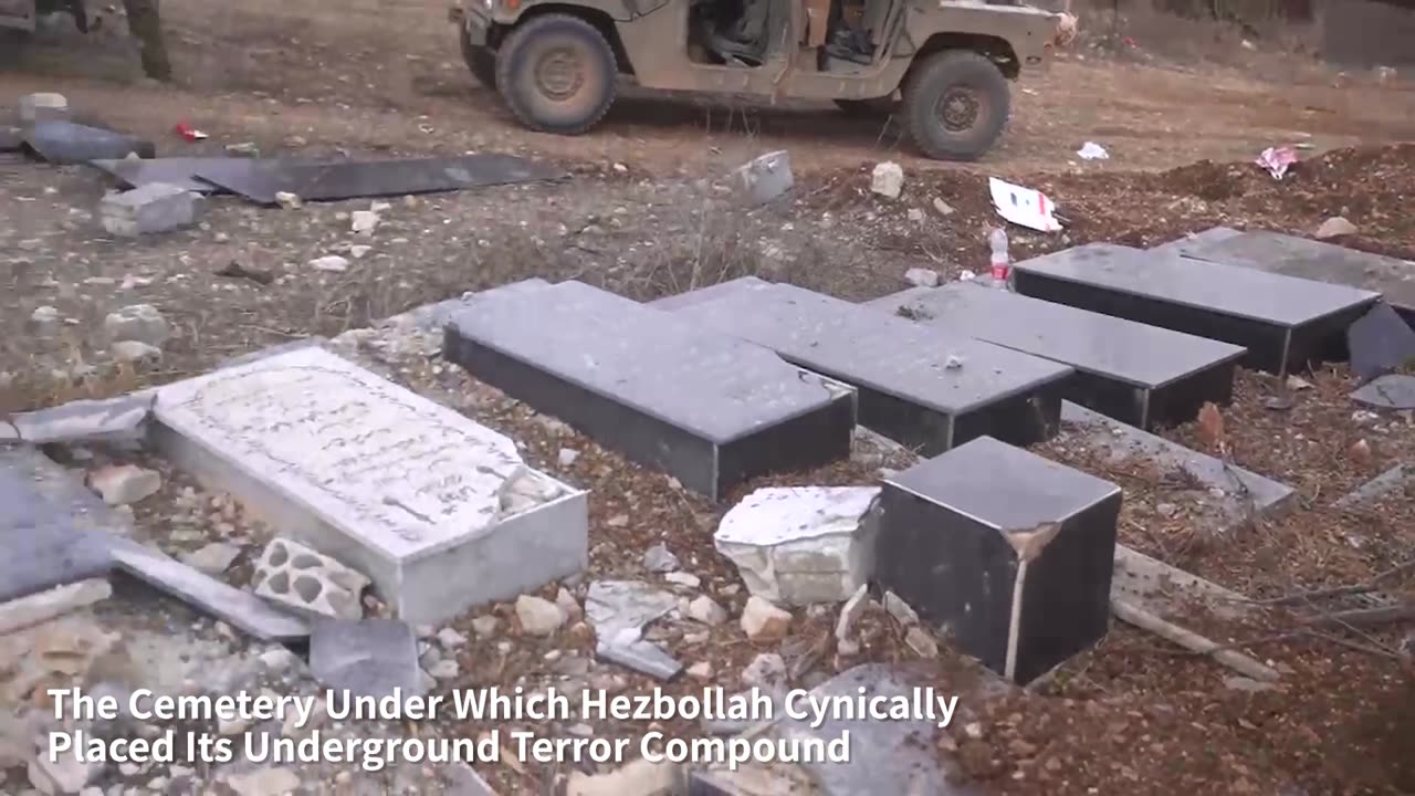 Attached is footage from Hezbollah's underground terror compound: