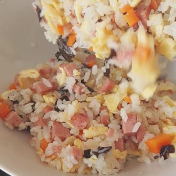 Japanese Style Fried Rice. 3 minutes cooking. Perfect Fried Rice Recipe 🍚 🔥 #friedrice #cooking #how