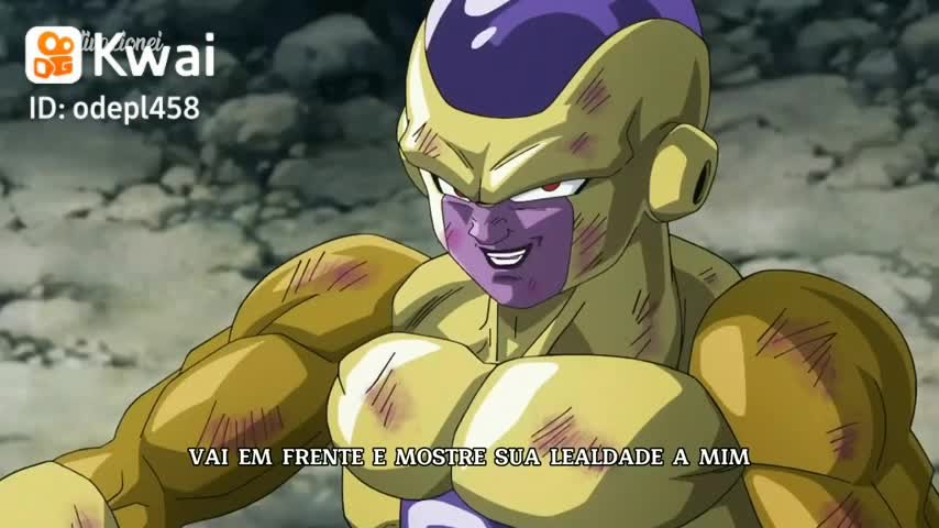 Eu também posso me transformar no lendário super sayajin