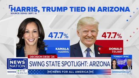 Race for Arizona a 'dead heat' between Harris and Trump: Arizona Pollster | NewsNation Live