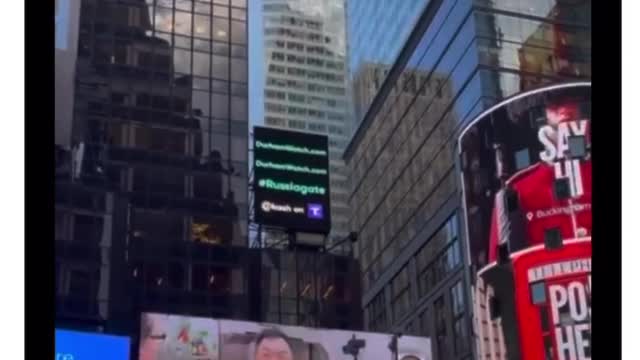 Durham Watch playing in Times Square