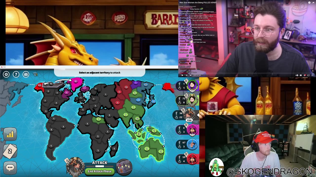 👌Based Stream👌| Playing Risk 📝RESEARCHING the Texas Border Crisis📝& More