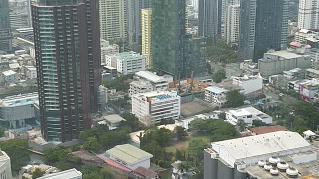 THAILAND,BANGKOK CITY great view from one of the tallest hotels.