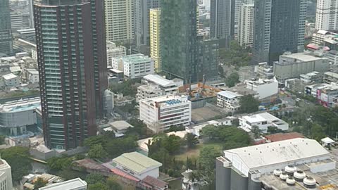 THAILAND,BANGKOK CITY great view from one of the tallest hotels.