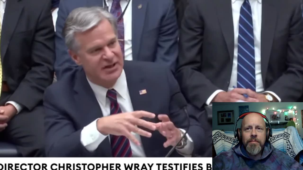 PART 4: Suffer along with me: congressional hearing FBI Christopher Wray attempted assassination