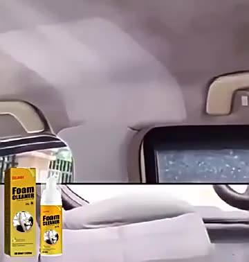 Car Interior Home Wash Maintenance Surfaces Spray Foam