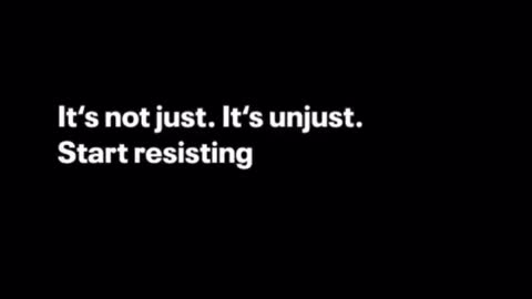 People against medical dictatorship! It's not just. It's unjust. Start RESISTING now. They won't stop.