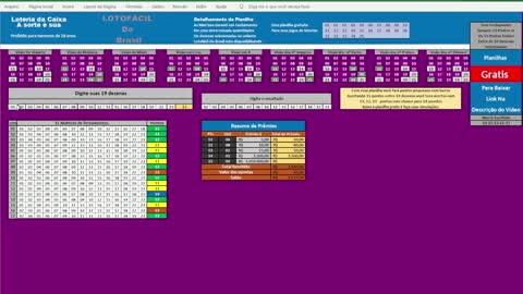 How to make profits with 19 tens of lotofácil?