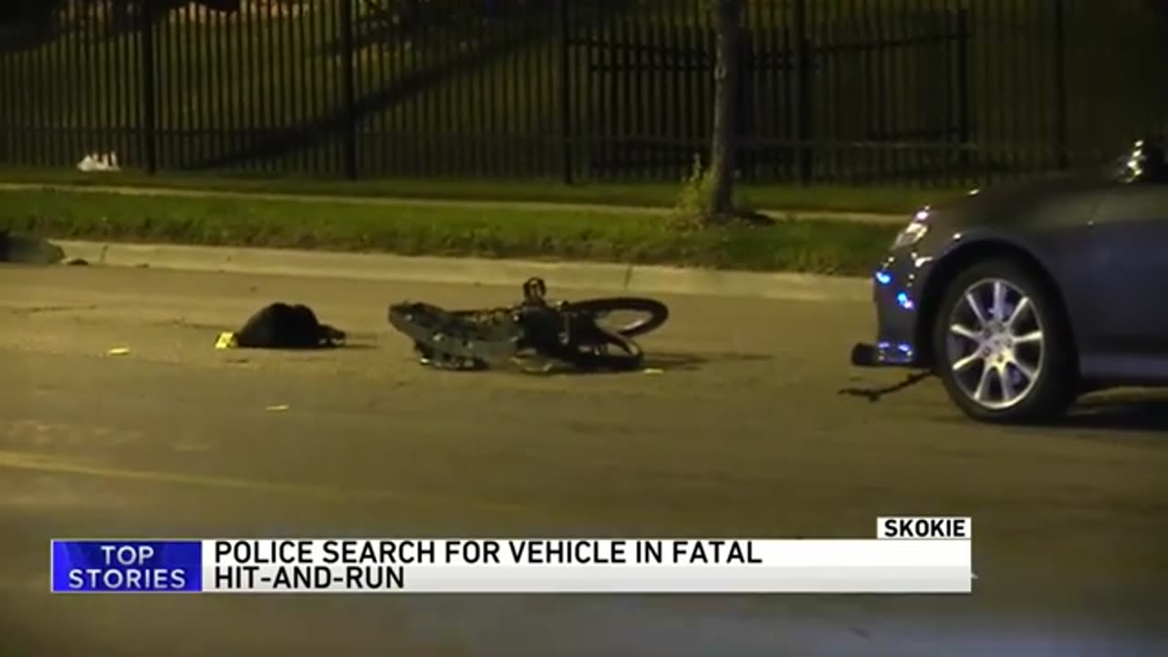 Police search for vehicle in fatal hit-and-run in Skokie