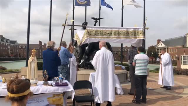 10.10.20 Eucharistic Procession & America Needs Fatima Rosary Rally