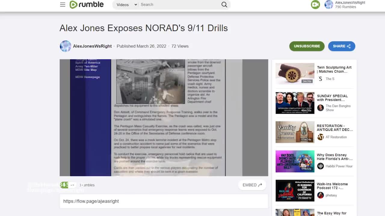 Alex Jones Explains Why The Globalists Created The SPARS Document