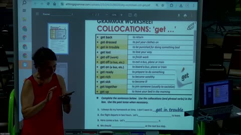 8/19/24 Using the words (get & take) Usando las palabras (obtener y tomar)