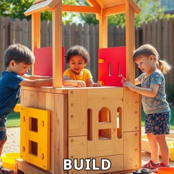 Kids Create a DIY Pet Playground