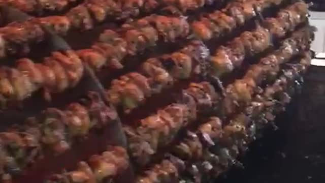 You wont believe this, This Innovation enables you to roast many kilograms of bacon at once