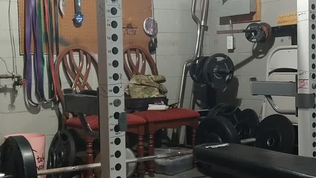 275 * 5 paused squats