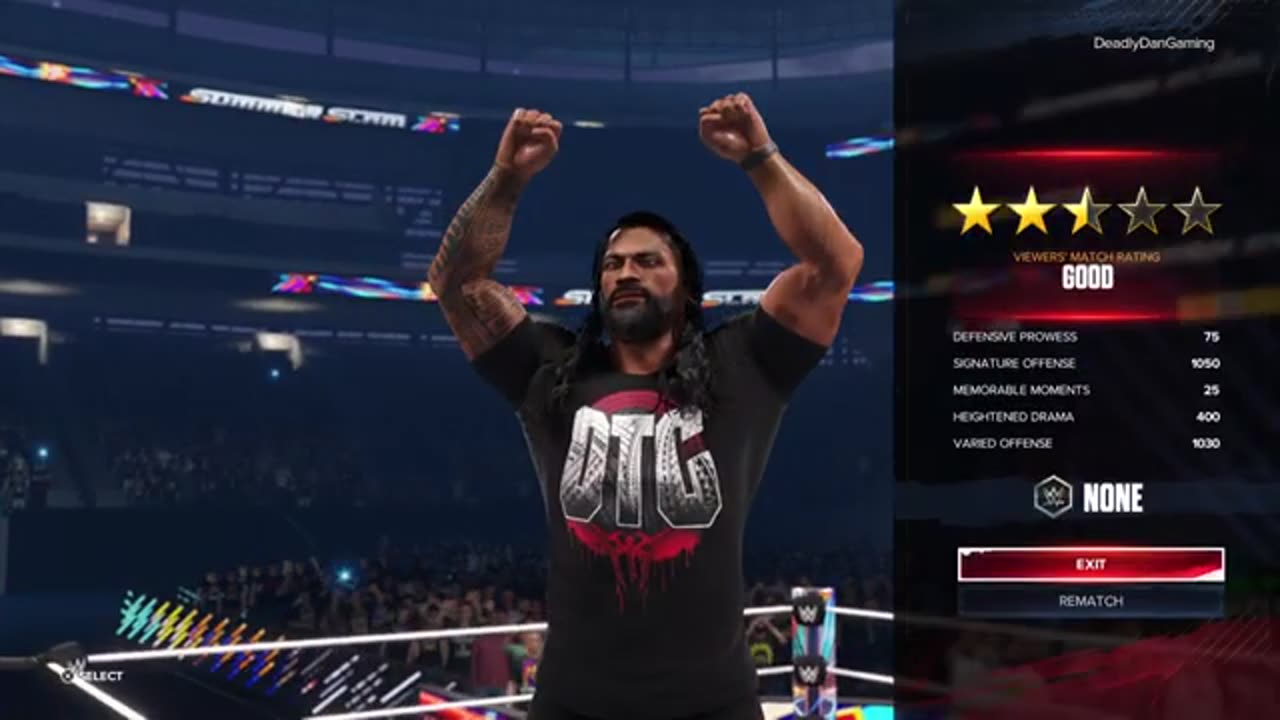 WWE 2K24: Roman Reigns vs. Bronson Reed