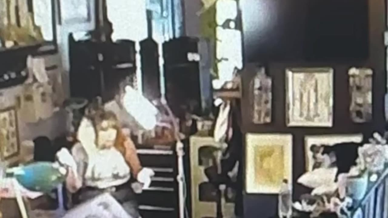 Table Collapses Under Tattoo Artist