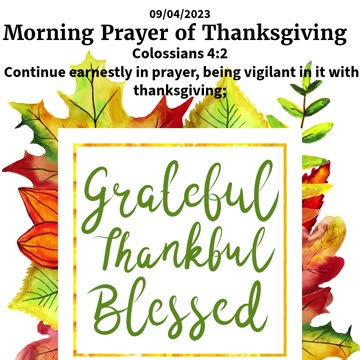 Morning Prayer of Thanksgiving #shorts #godslove #jesus #god #blessed #grace #mercy #faith #love