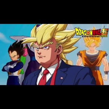 [Donald Trump sings/AI Cover] Dragon Ball Z Super Opening 1 Kazuya Yoshii - Chōzetsu ☆ Dynamic!