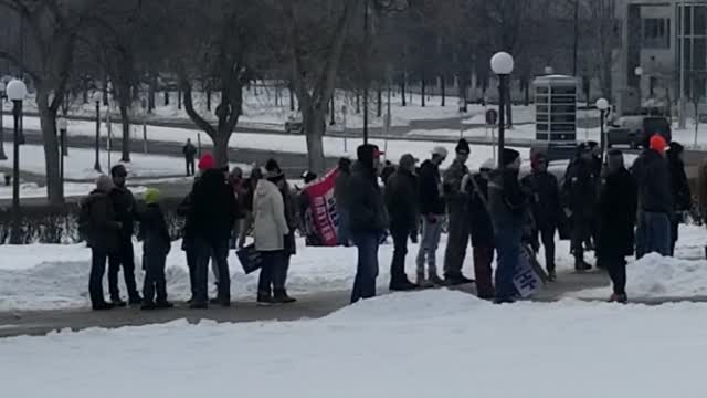 St. Paul State Capital Stop the Steal Rally January 6, 2021