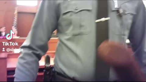 Court Marshal gets fooled and is proud of himself